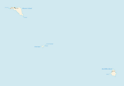 Map of the West Islands