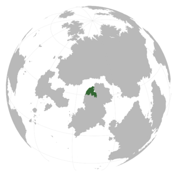 The Hashdezi Empire (dark green) on Jotunnheim